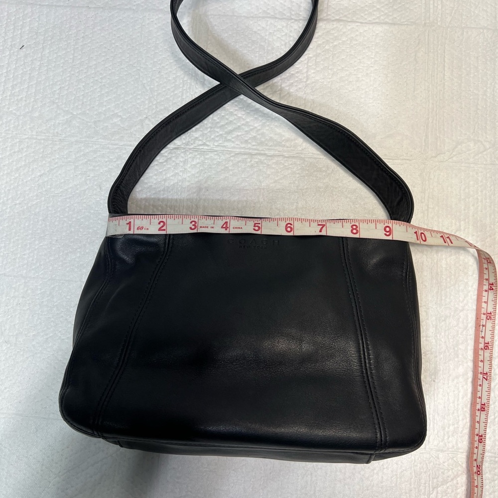 🤍🥀VEUC Coach Lexington Zip Black 4186  Shoulder Bag - Picture 7 of 12